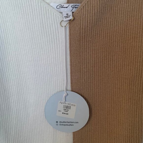 Two Tone Dress Size Small New With Tags - Picture 3 of 5